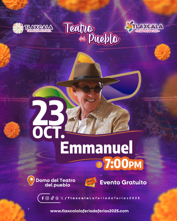 boletos Emmanuel Teatro del Pueblo Tlaxcala