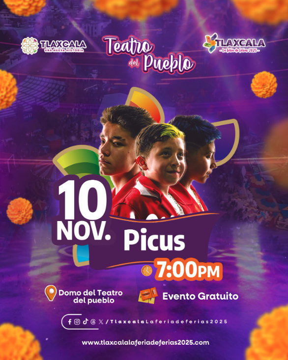 boletos Picus Teatro del Pueblo Tlaxcala
